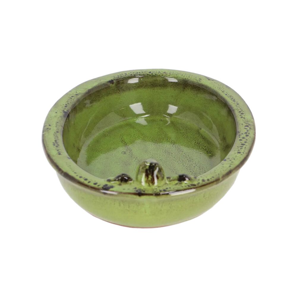 Fuglabað með froski keramik 30cm Garden Life gr