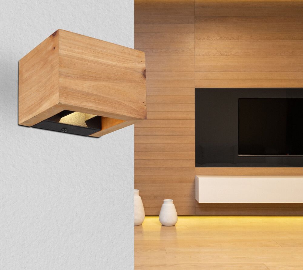 Veggljós 2xLED Alina 8W 9,5x13,5cm Globo