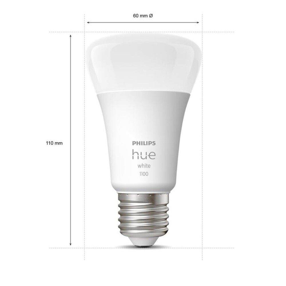 Startsett W 2xE27 með brú og rofa Philips Hue