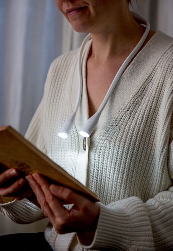 Les- og handavinnuljós LED Airam hvítt