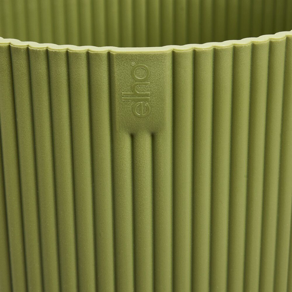 Blómapottur Vibes Fold Round Ø14cm grænn Elho