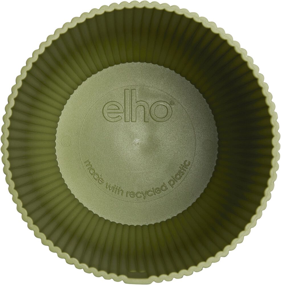 Blómapottur Vibes Fold Round Ø30cm grænn Elho