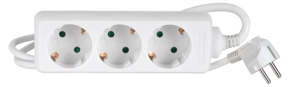 Fjöltengi 3F 0,5m Airam hvítt