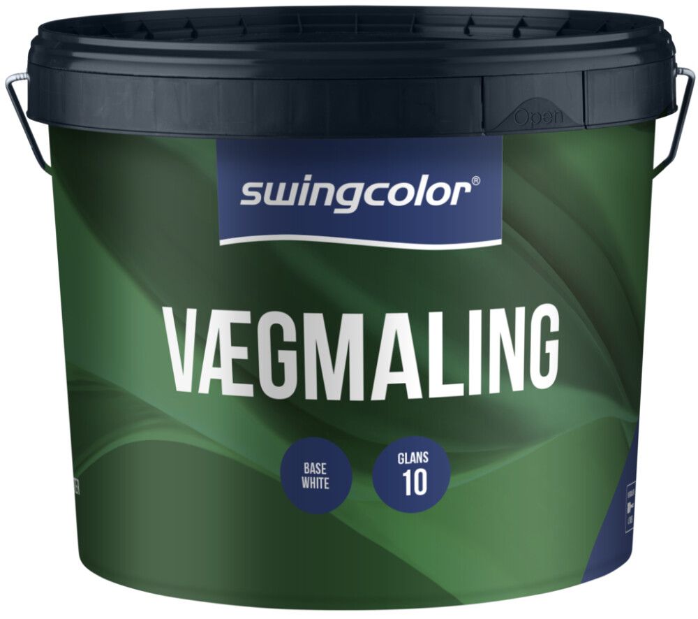 Veggmálning hvítur grunnur 9L Swingcolor