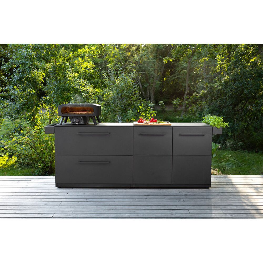 Pizzaofn 17" með snúning Cozze Black Edition