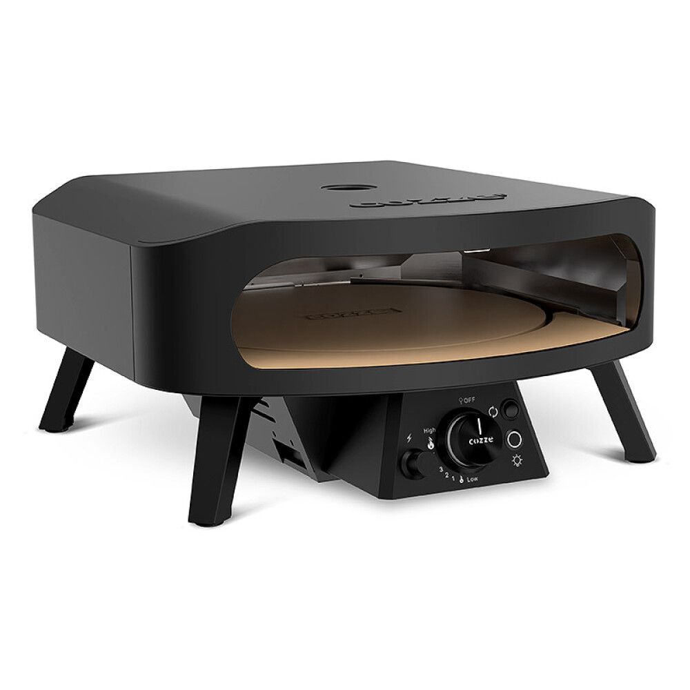 Pizzaofn 17" með snúning Cozze Black Edition