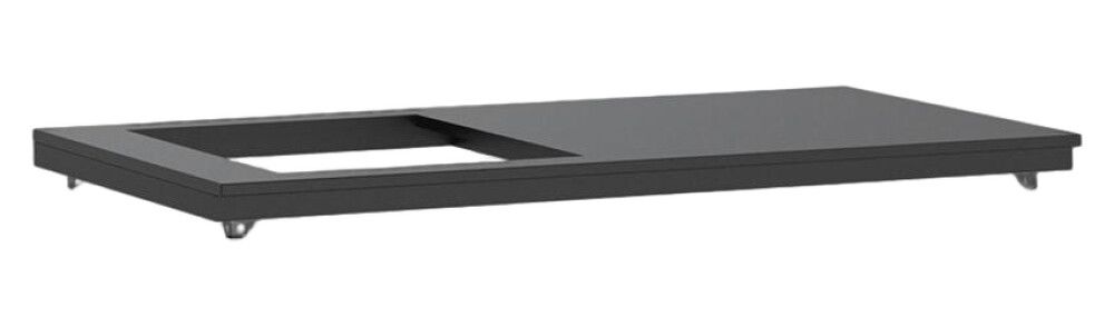 Borðplata fyrir vask útieldhús 110cm Cozze Elements matt svört