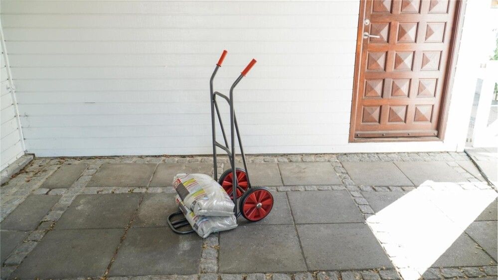 Vagn fyrir garðsekk 150kg HOME It 