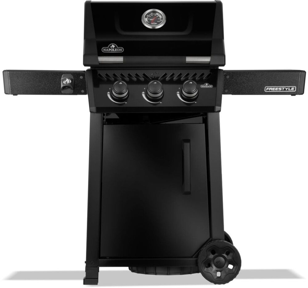 Gasgrill Freestyle 365 Napoleon 3 brennarar Svart