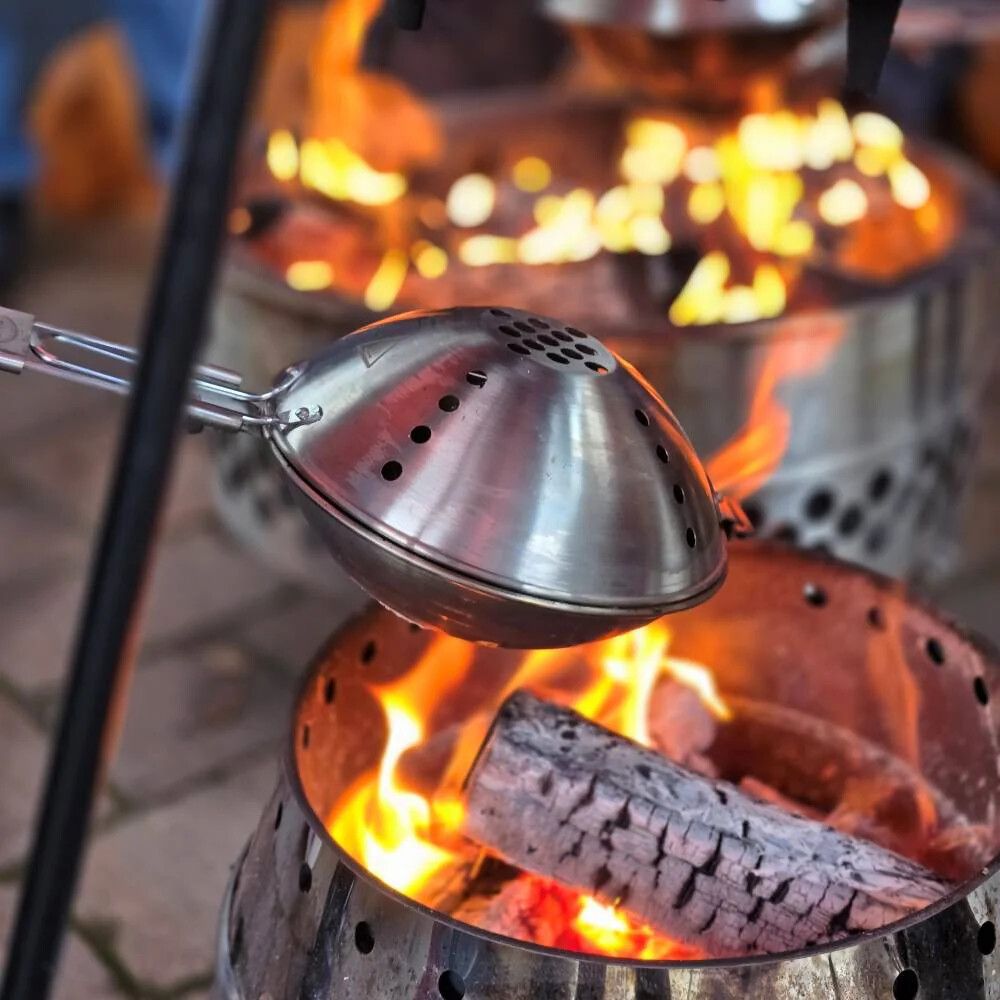 Poppkornspottur Petromax ryðfrítt stál