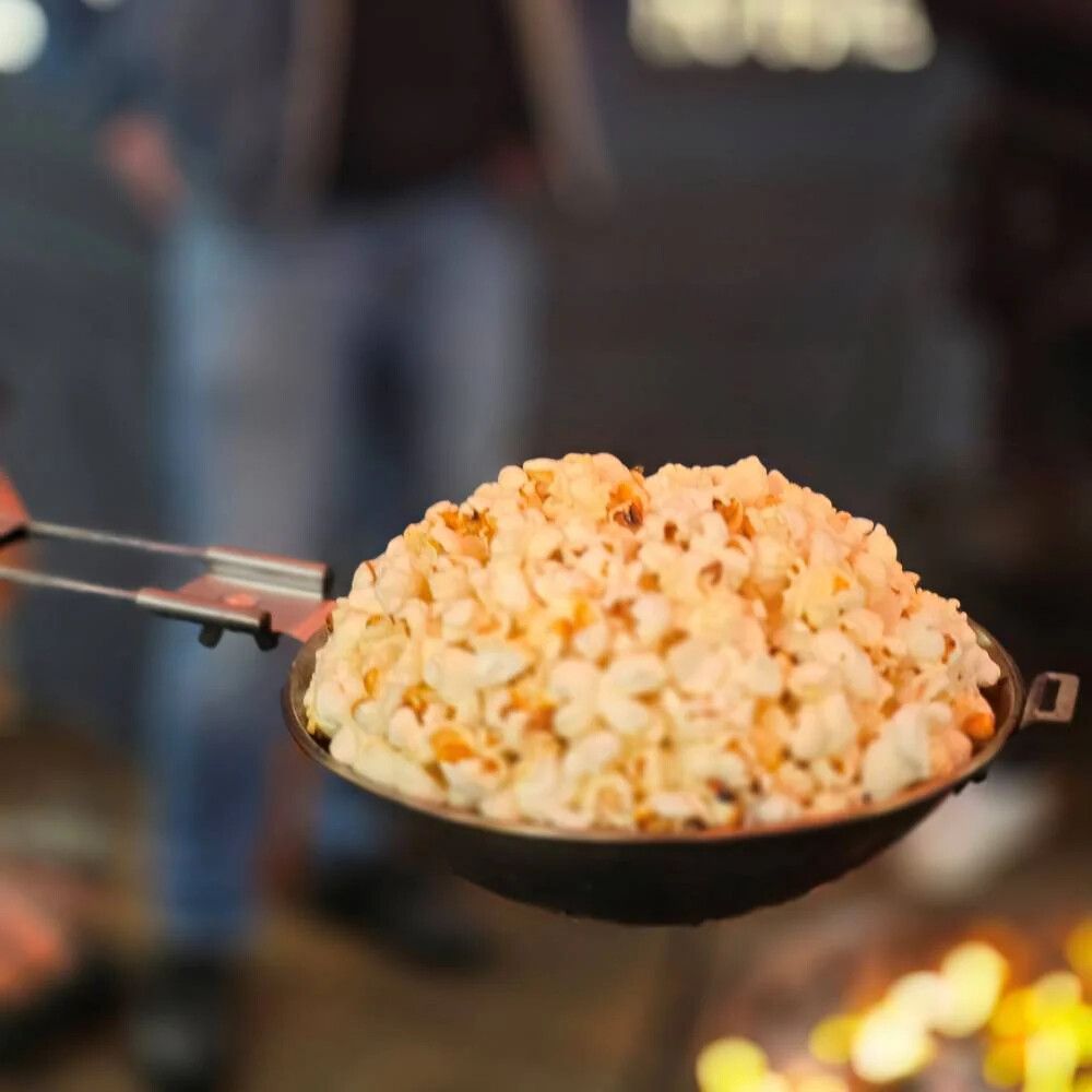 Poppkornspottur Petromax ryðfrítt stál