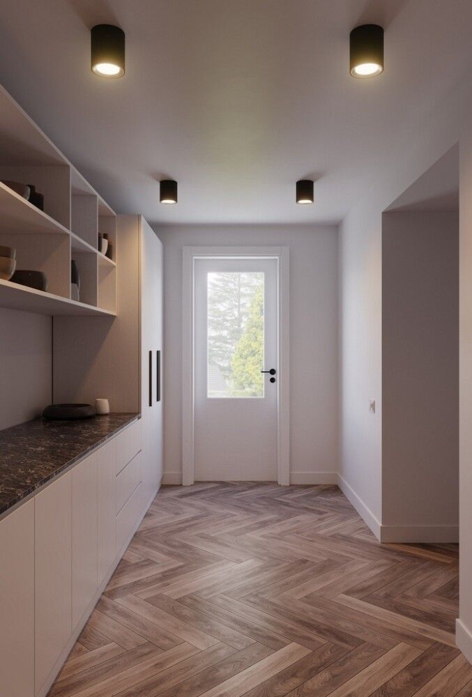 Loftljós Landon Smart 2700-6500K svart 14cm