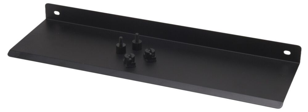 Hilla fyrir hljóðvistarplötu 110x355mm Fibrotech svört