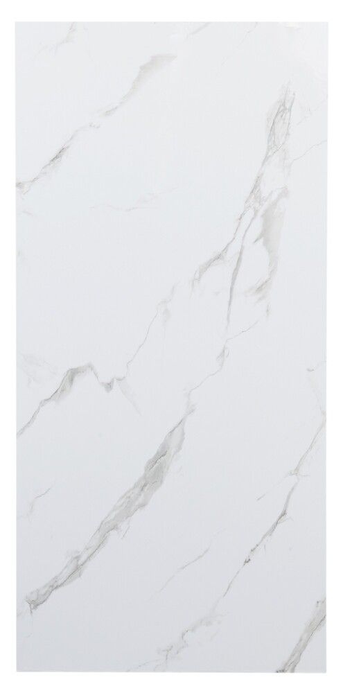 Veggpanill SPC hvítur marmari 4x1000x2600mm Fibrotech