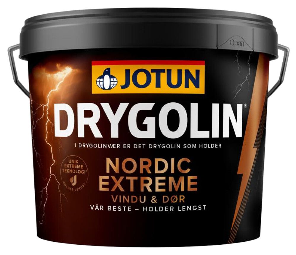 Viðarvörn glugga/hurð 2,7L Jotun Drygolin hvít