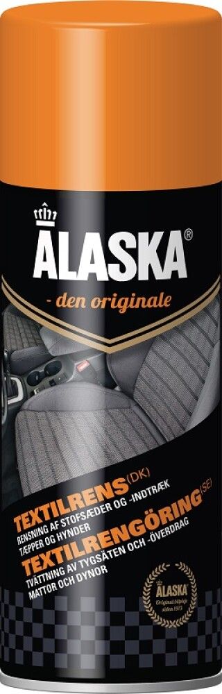 Textílhreinsir fyrir bílasæti 400ml Alaska