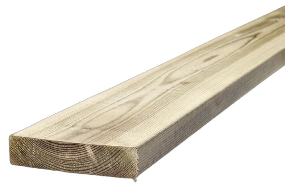Gagnvarin fura hefluð 28x120 mm 4,8 m Bergsten Timber