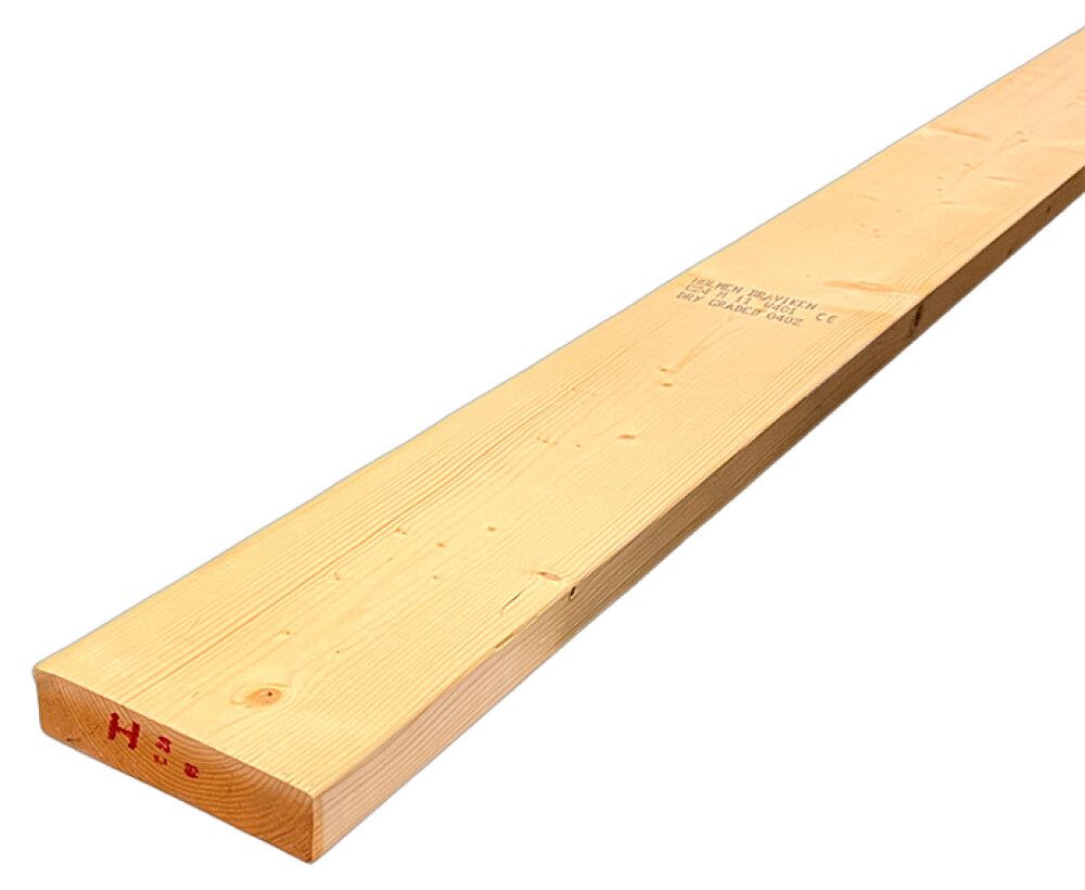 Burðarviður C18 45x220 mm 3,6 m Bergsten Timber