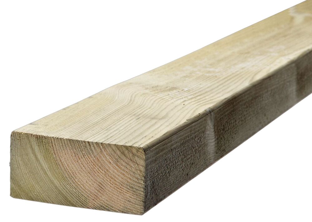 Gagnvarin fura hefluð 45x95 mm 4,8 m Bergsten Timber