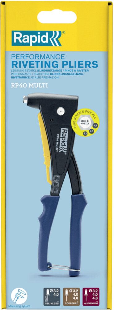 Blindhnoðstöng RP40 Rapid Multi