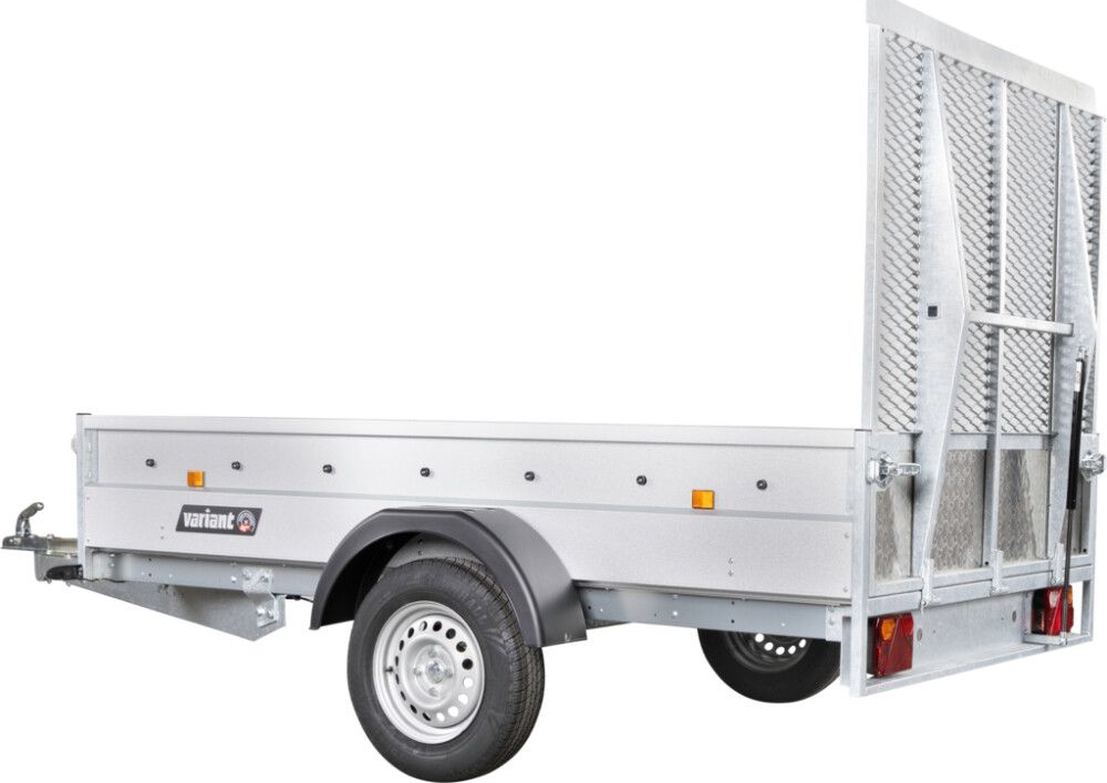 Kerra með ramp 260x150 cm hámark 750 kg BH754