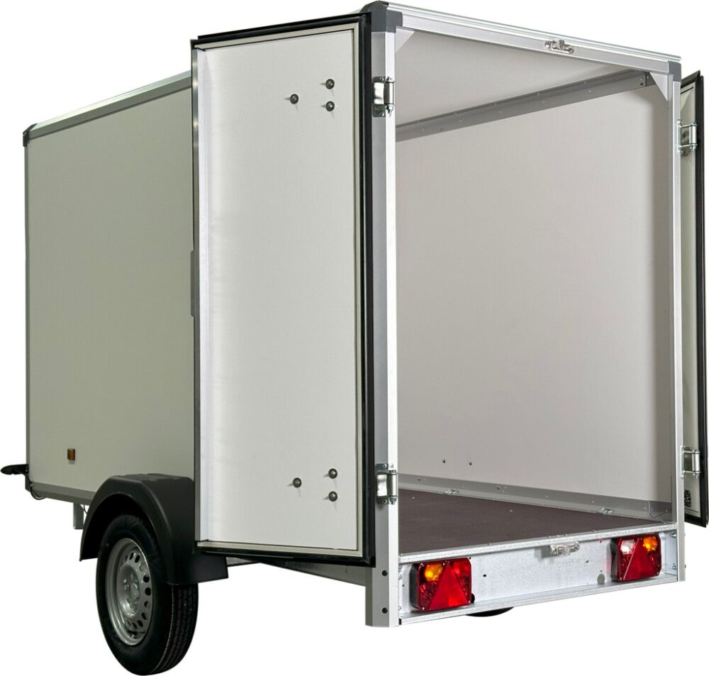 Lokuð kerra 260x130x160 cm hámark 750 kg BH 713