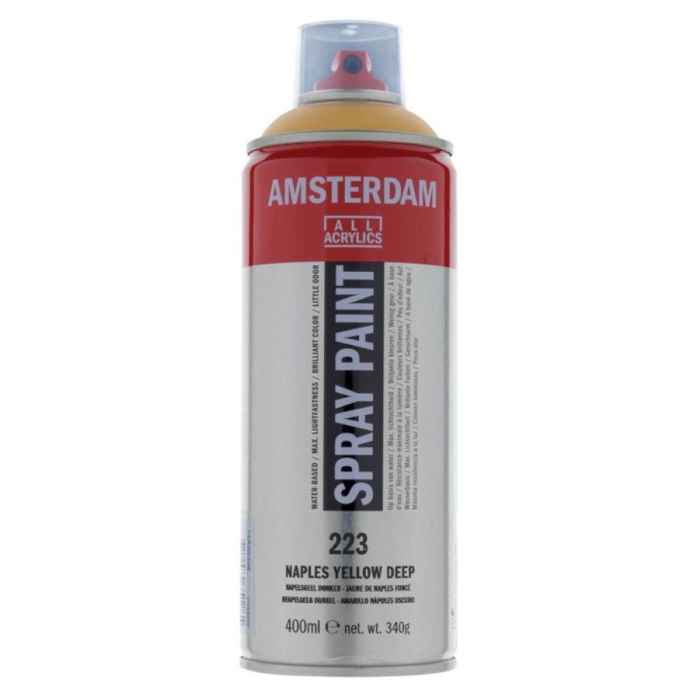 Akrýlsprey 400ml Amsterdam Naples Yellow Deep