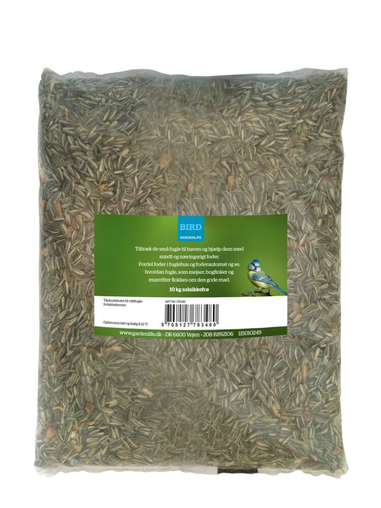 Sólblómafræ fuglafóður 10 kg