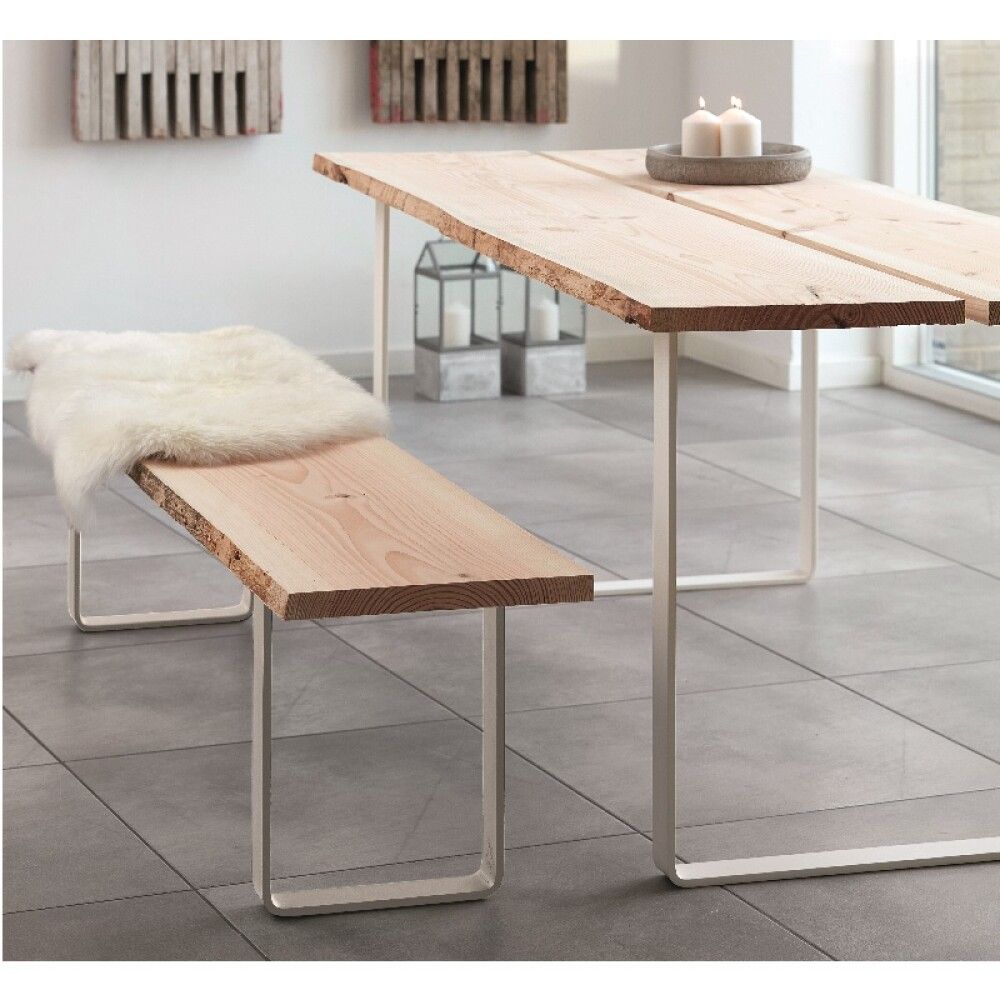 Borðfótur H:410 B:325 mm hvítur