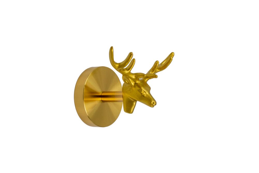 Snagi hreindýr 80x53x29mm messing