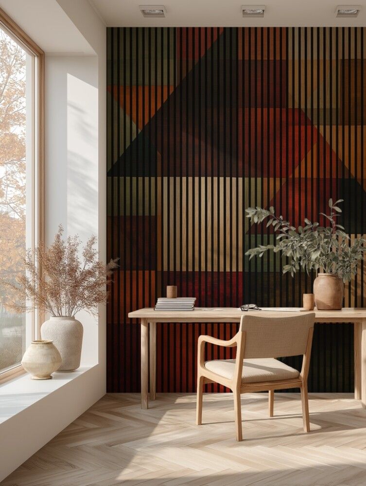 Hljóðdempandi plata abstrakt 1800x2440x18 mm InEx