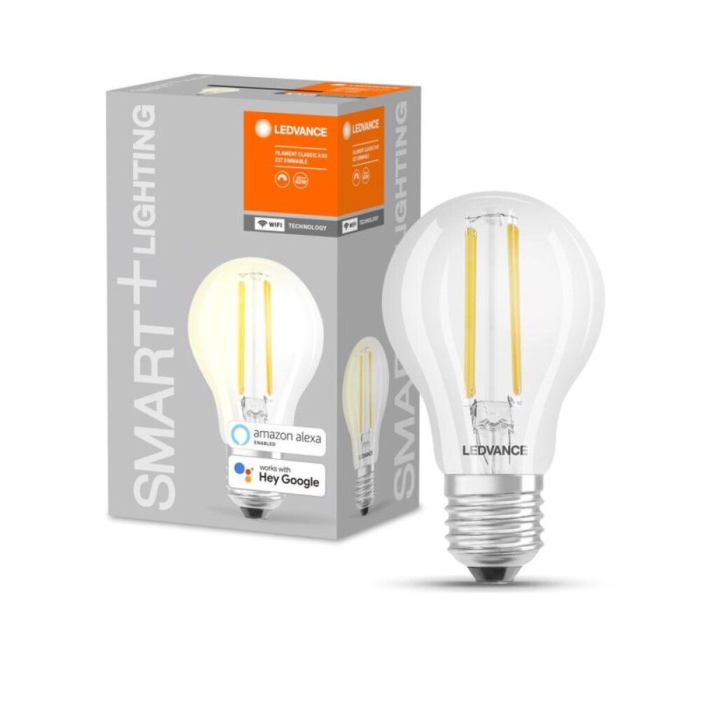 Snjallpera LED E27 2700K Ledvance Smart+ 6W Ø60 mm