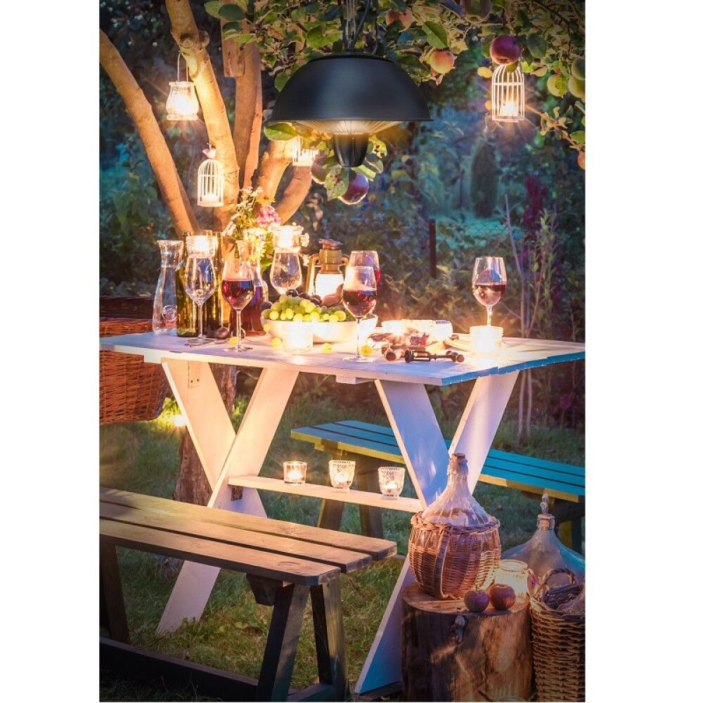 Hitari 700W Termo svartur