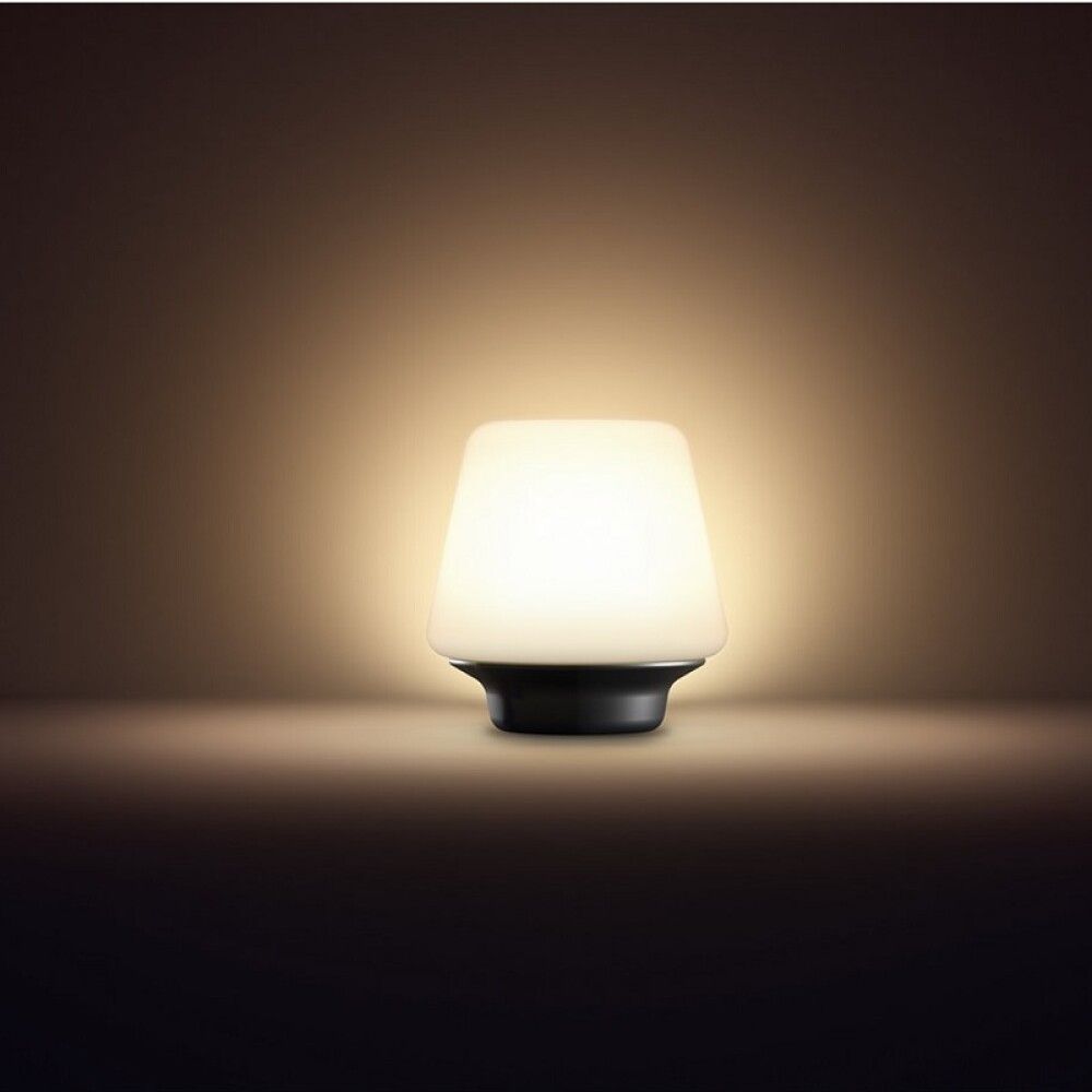 Borðlampi E27 Wellness með dimmer Philips Hue Ø18,6cm