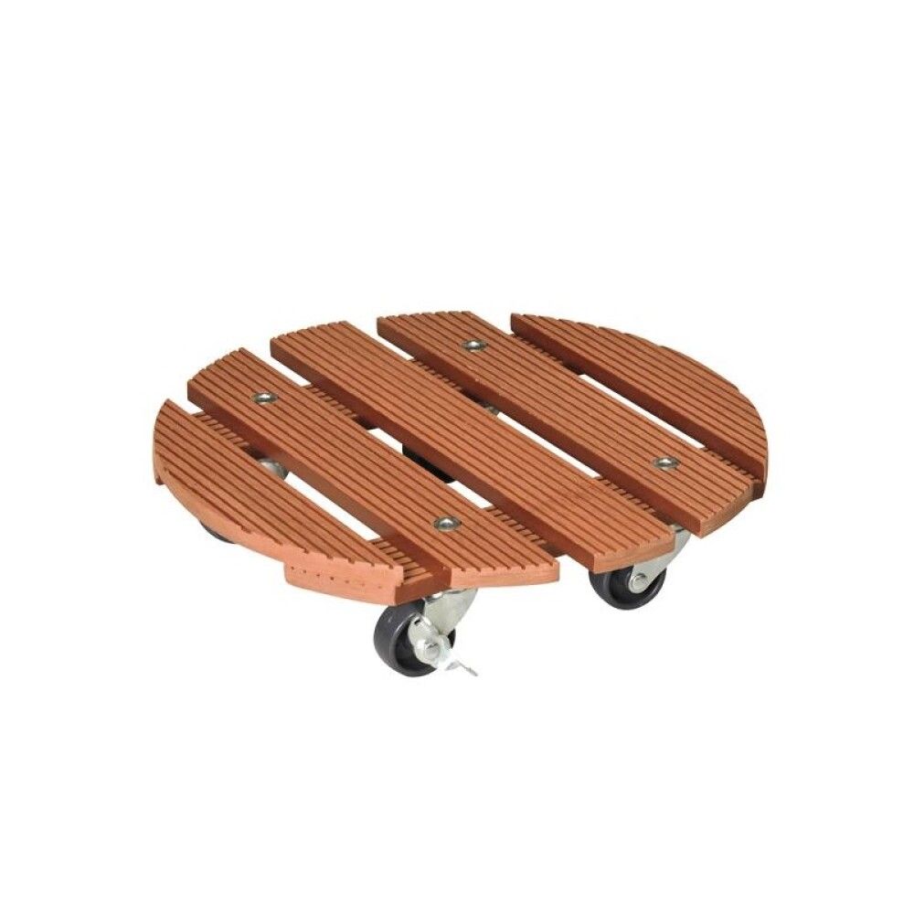 Rúllubretti multi 29cm 100kg harðplast brúnt