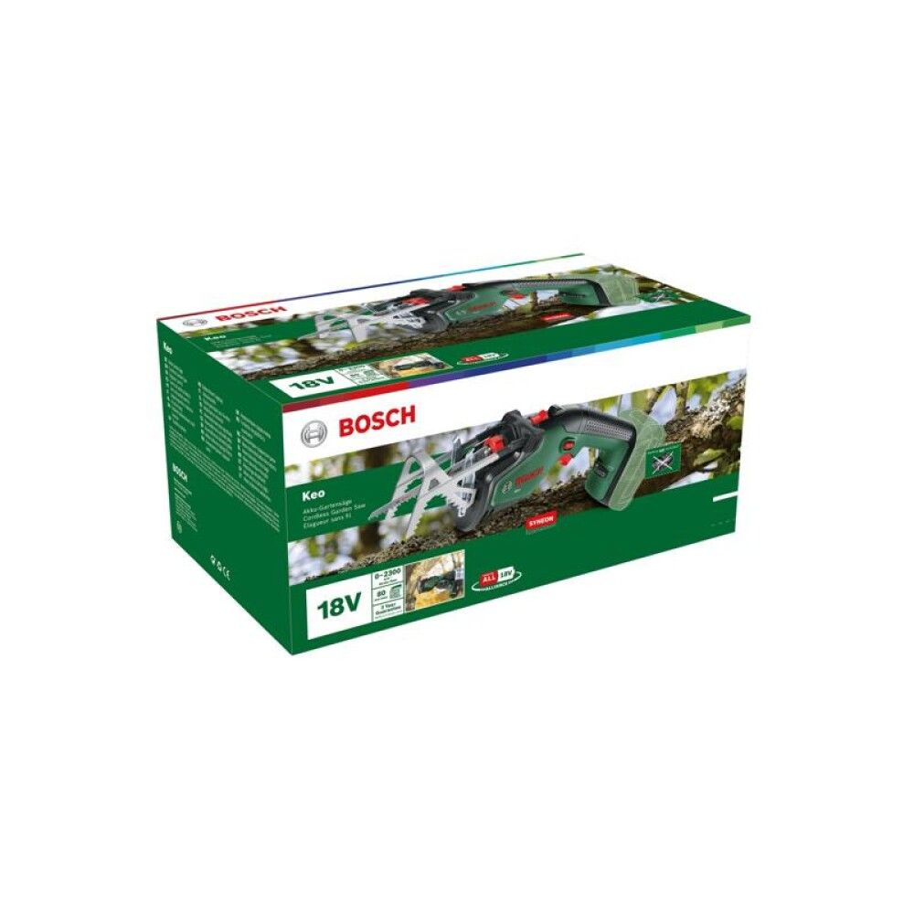Greinasög 18V Bosch Keo án rafhlöðu