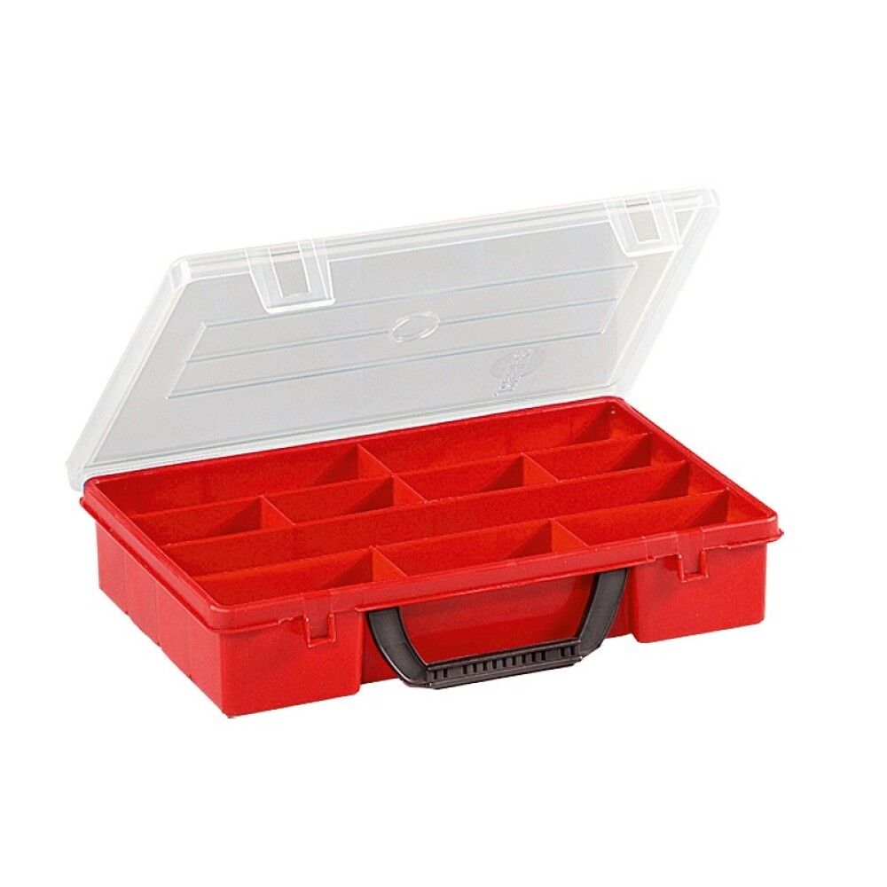 Smáhlutabox 280x200x55 mm 10 hólf Wisent