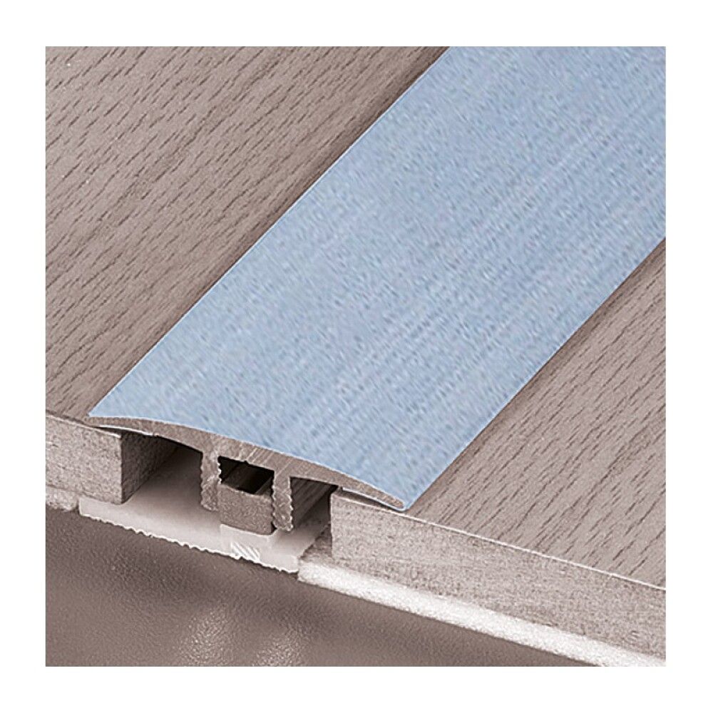 Frágangslisti samskeyta 90x3,4cm Logoclic silfur