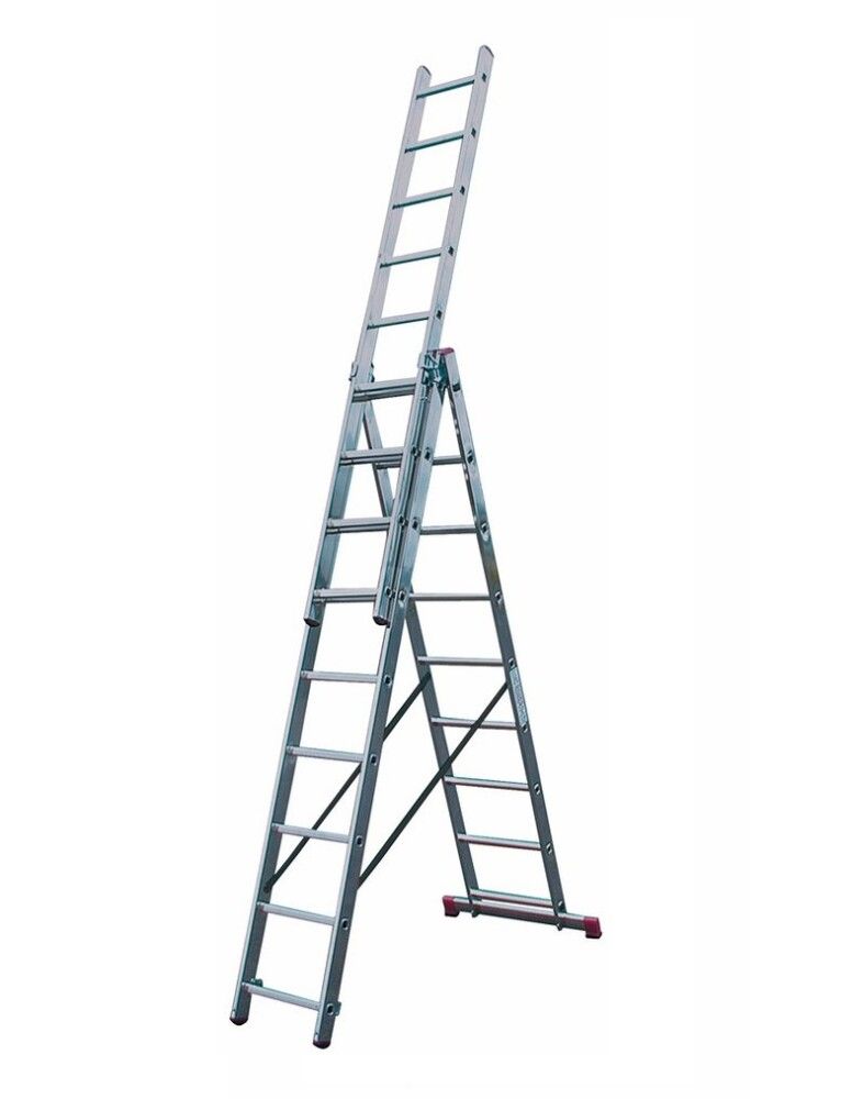 Álstigi og trappa 3x9 þrep Krause 5,3m