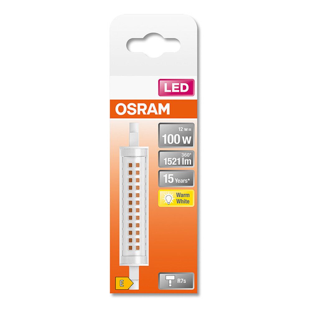 Ljósapera LED R7s 2700K Osram 11W Ø2 mm