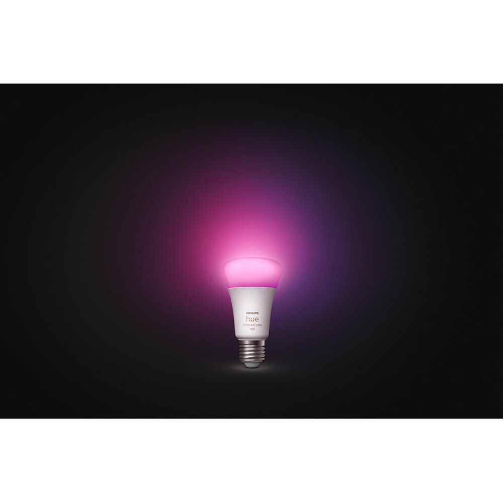Ljósapera E27 A60 9W Philips Hue White & Color Ambiance