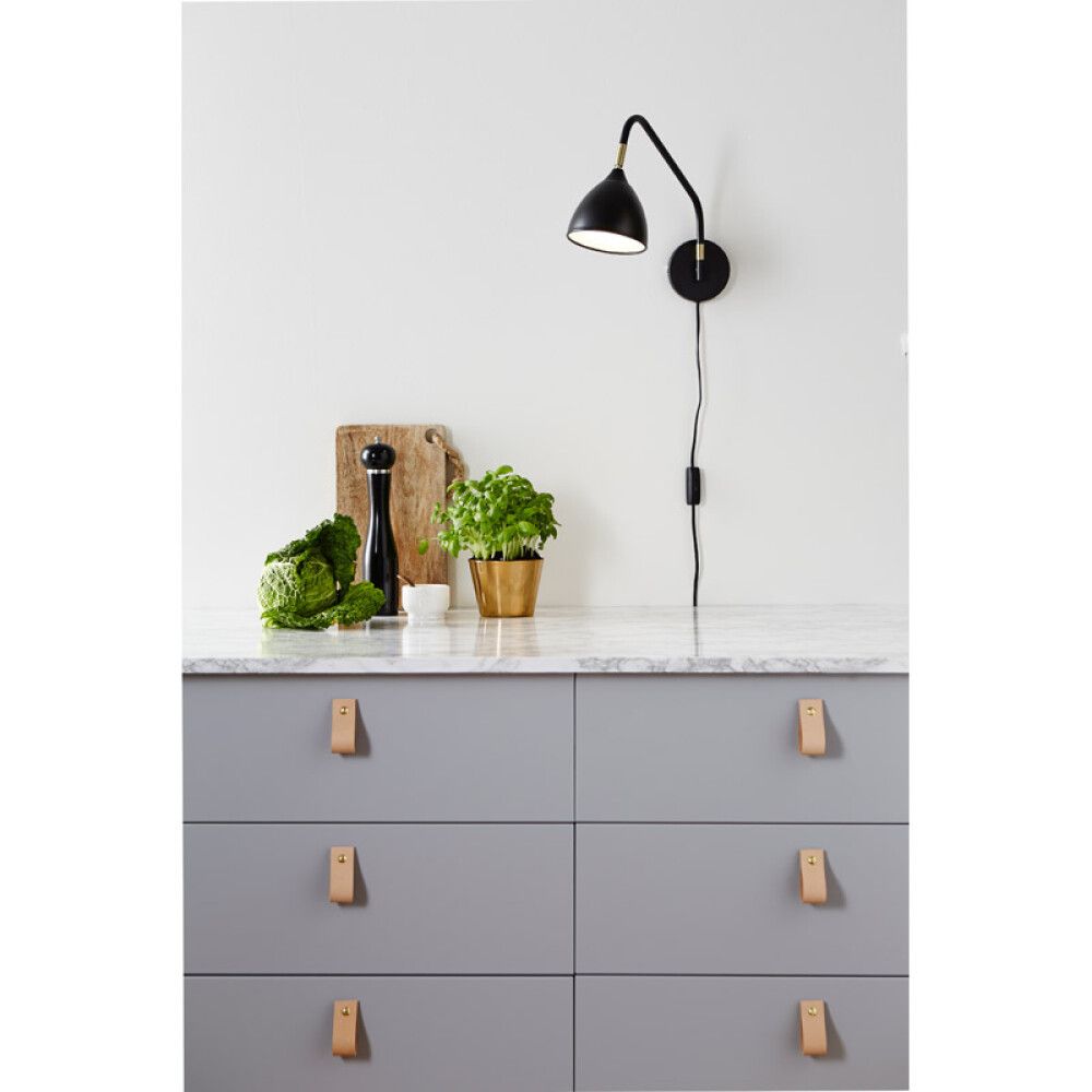 Veggljós GU10 Valencia 45cm