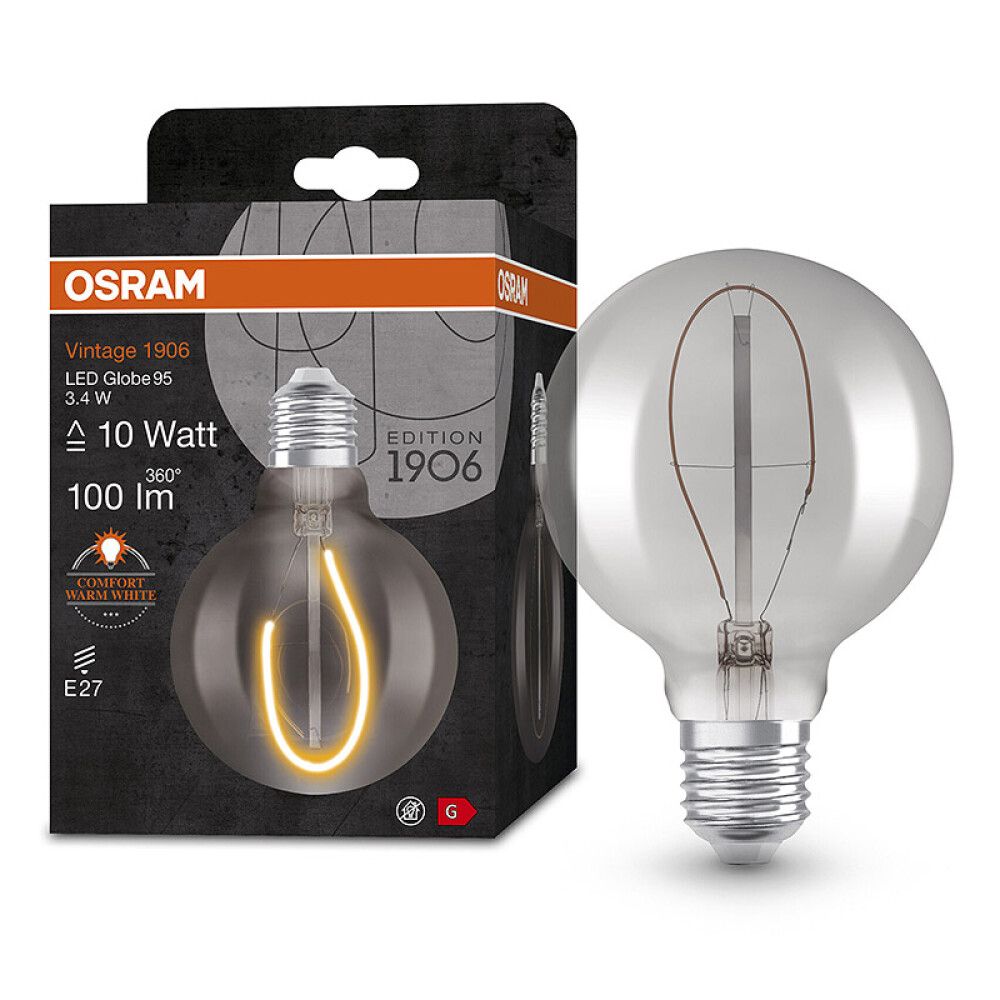 Skrautpera LED E27Osram 34W