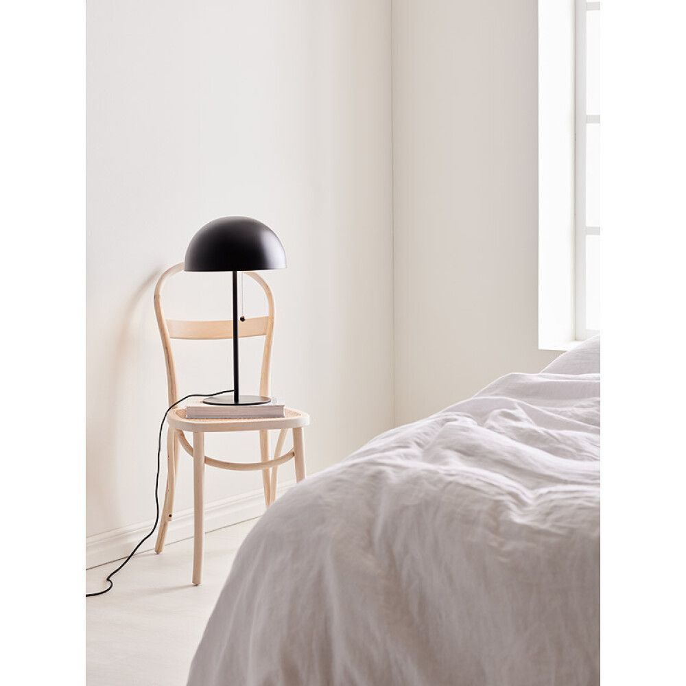 Borðlampi Dome 2xE14 Markslöjd svartur þv.30cm