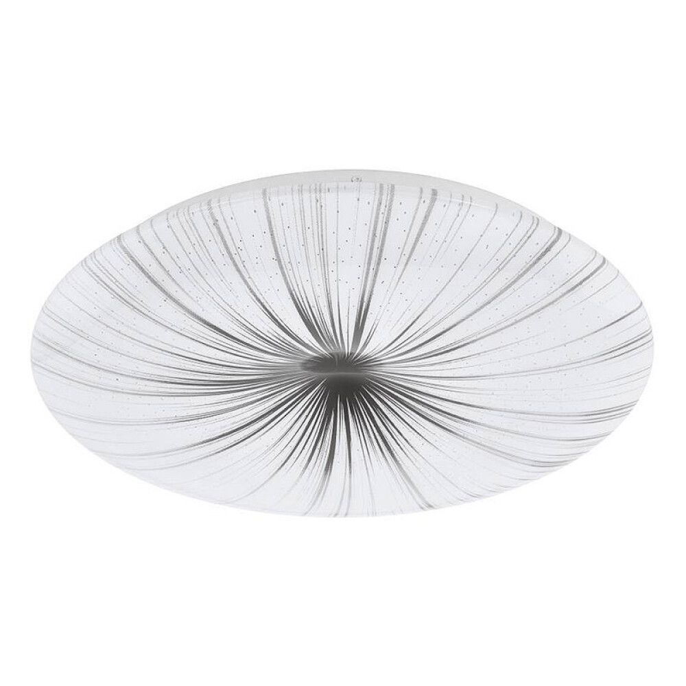 LED kúpull Nieves 24W Eglo hvítur/silfur þv41cm