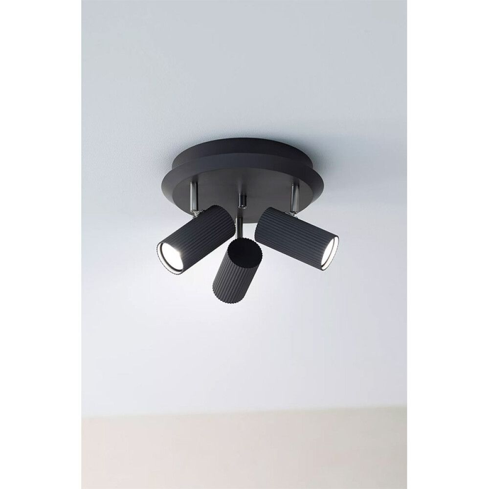 Kastarar 3xGU10 Costilla 27 cm grátt