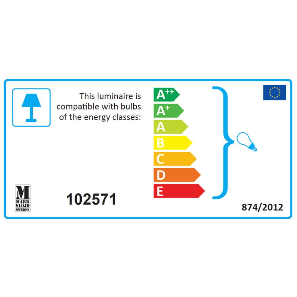 Garðstaur E27 Kurt 60 cm