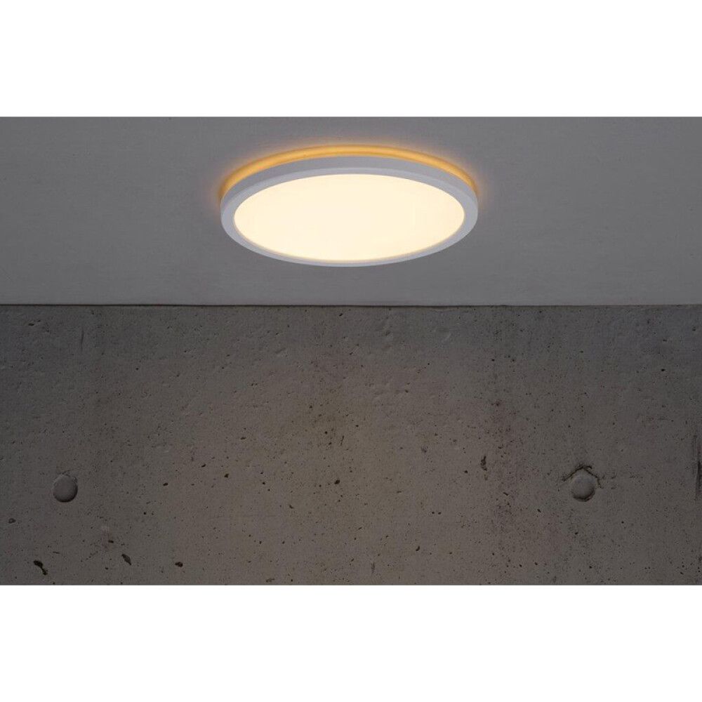 Kúpull LED Oja hvítur Ø24,4 cm