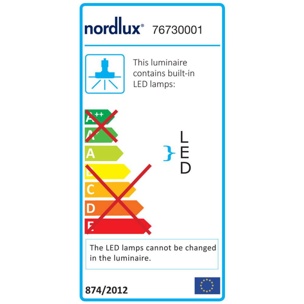 Skápaljós LED Lismore 0,7W 4 stk Ø6cm