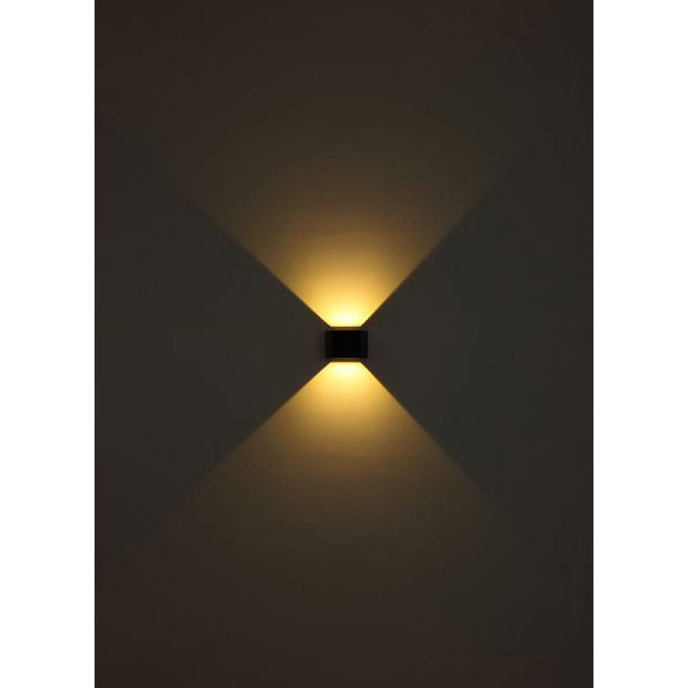 Veggljós með sólarsellu 15,4x9,9cm Globo IP54